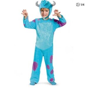 Kids Sulley Monster Costume - Blue and Purple